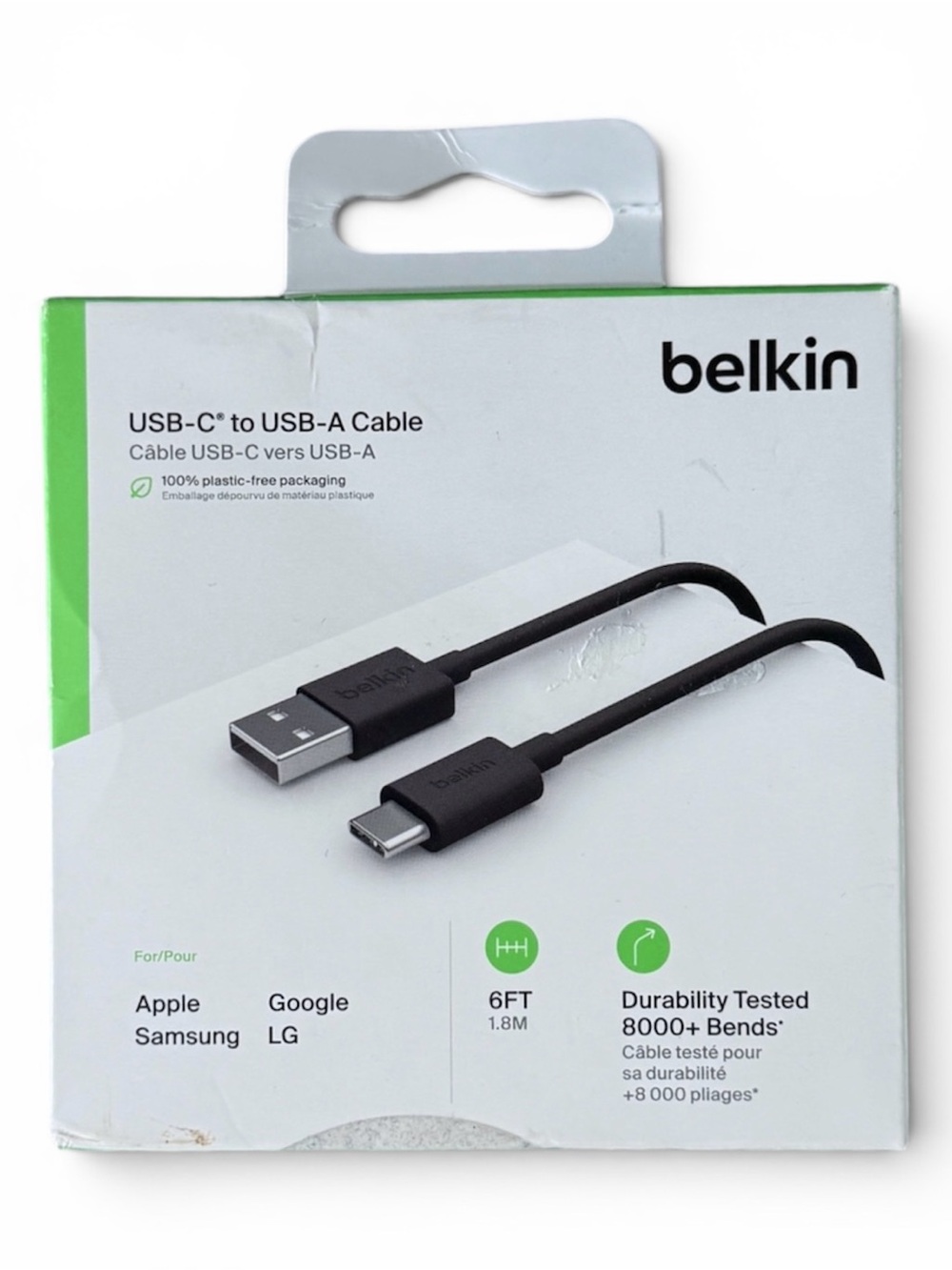 Belkin Black USB-C to USB-A Cable